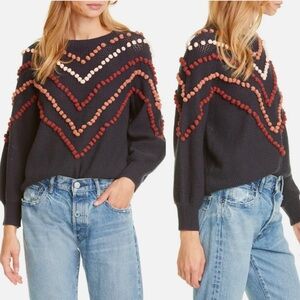 The Great The Bobble Pom Pom Sweater